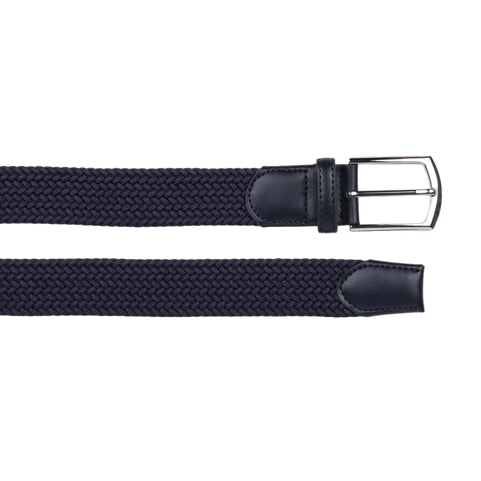 Strikkbelte 90cm Navy
