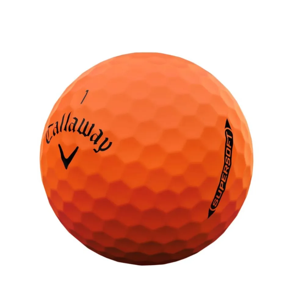 Supersoft Golfball Oransje