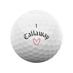 Supersoft Love Golfball Hvit