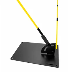 Svingplate med alignment stick