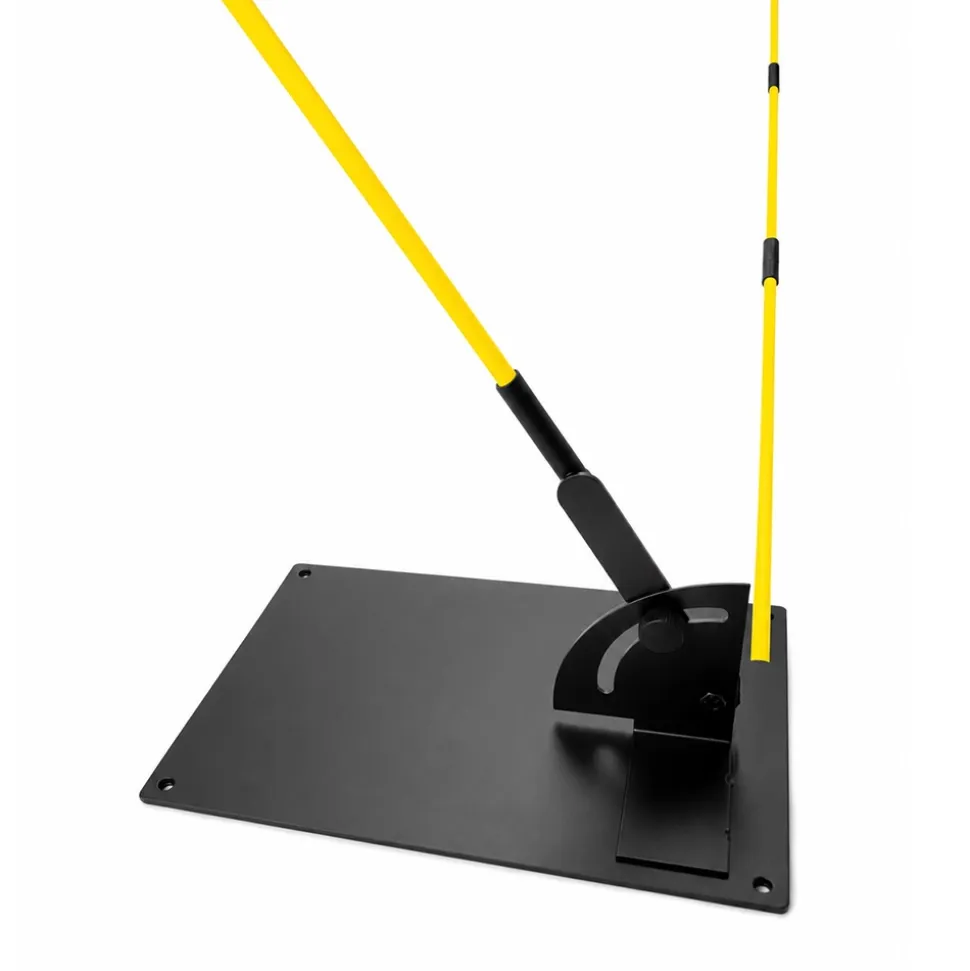 Svingplate med alignment stick