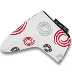 Swirl Blade Hvit Putter Headcover