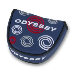 Swirl Blade Navy Putter Headcover