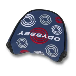 Swirl Blade Navy Putter Headcover