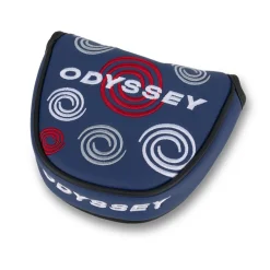 Swirl Mallet Navy Putter Headcover