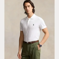 Tailored Fit Pique Herre Hvit