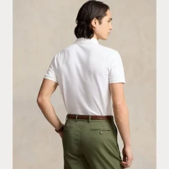 Tailored Fit Pique Herre Hvit