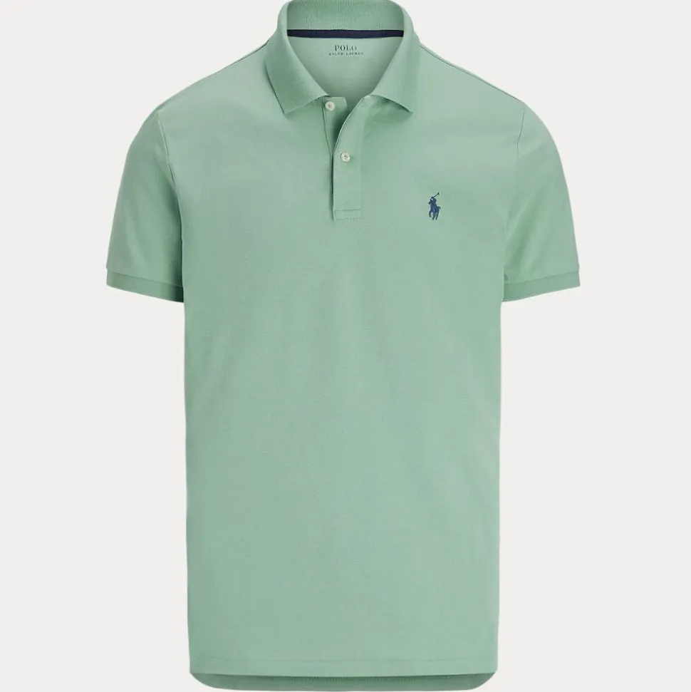 Tailored Fit Pique Herre Mintgrønn
