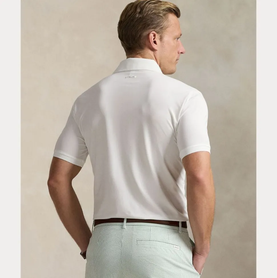 Tailored Performance Pique Herre Hvit