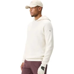 Tech Knit Hettegenser Herre Krem