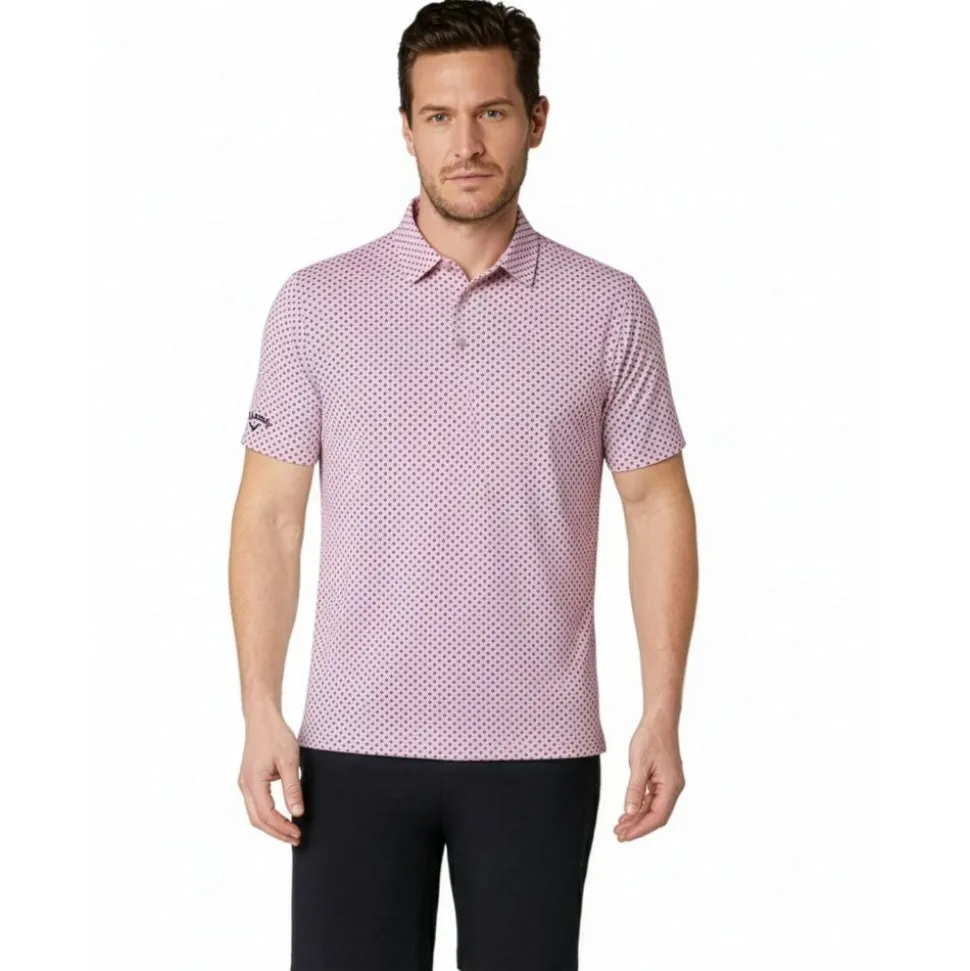 TM Golf Pique Herre Rosa