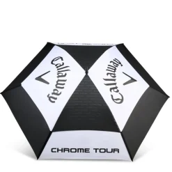 Tour Authentic Double Canopy Paraply 68" Svart/Hvit