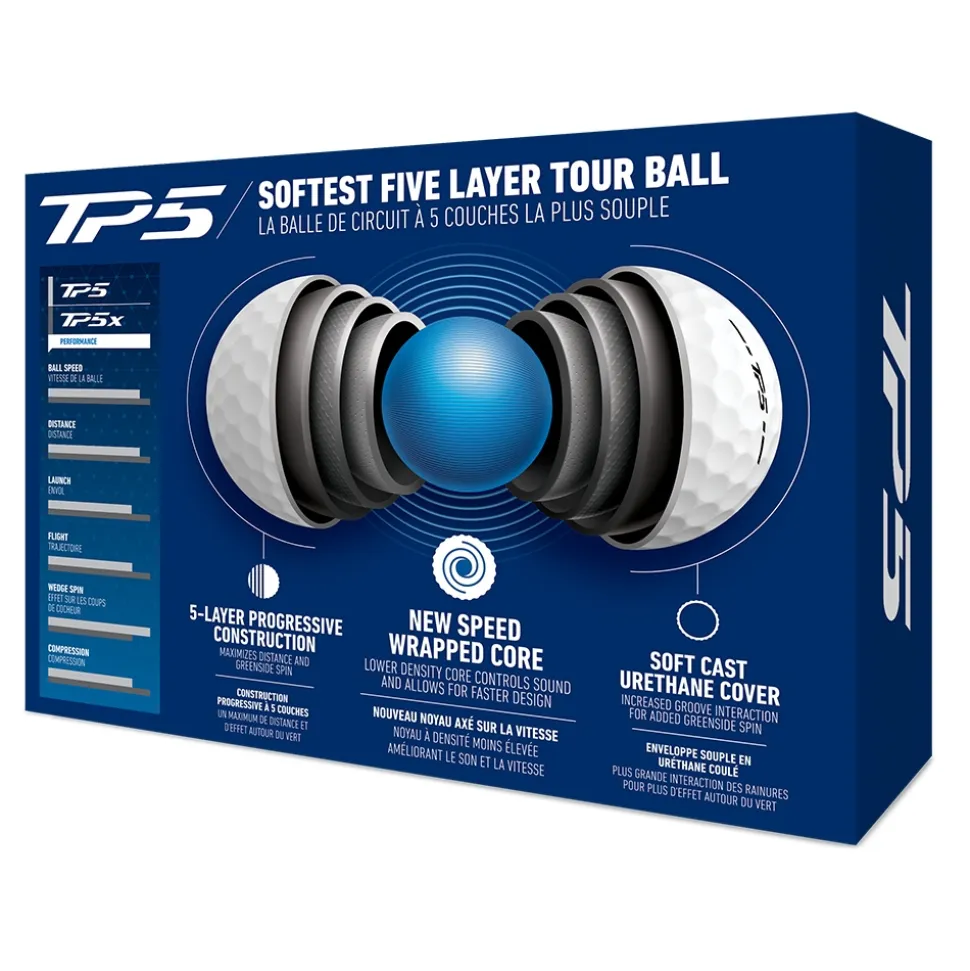 TP5 2024 Golfball Hvit