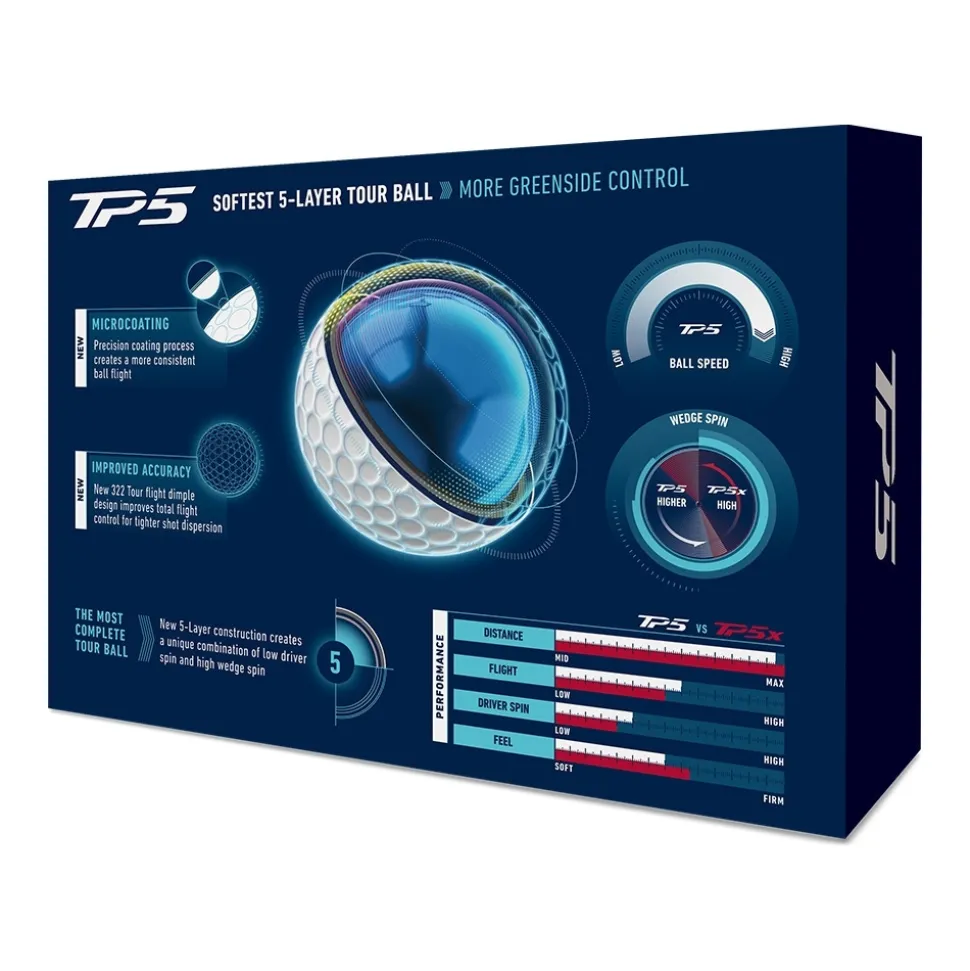 TP5 Golfball Hvit