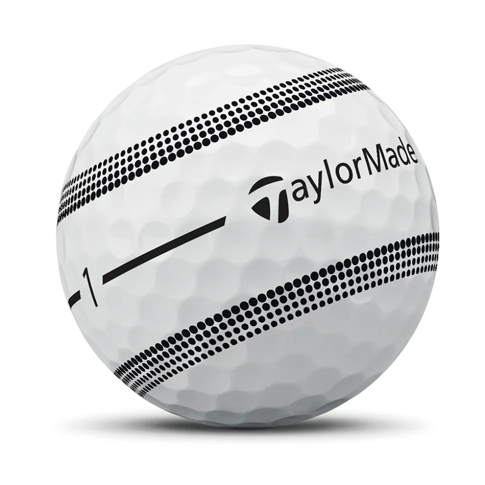 TP5 2024 Stripe Golfball Hvit