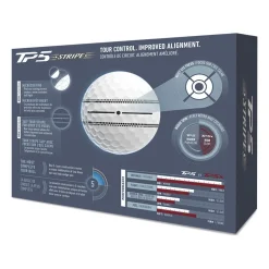 TP5 Stripe Golfball Hvit