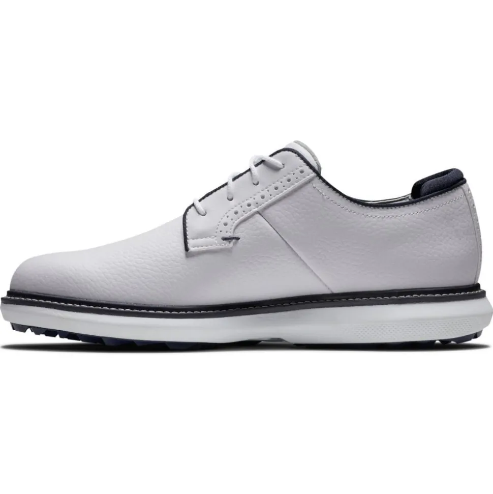 Traditions Blucher Golfsko Herre Hvit