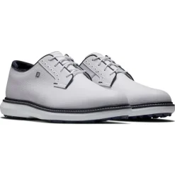 Traditions Blucher Golfsko Herre Hvit