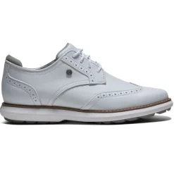 Traditions Spikeless Golfsko Dame Hvit Wide