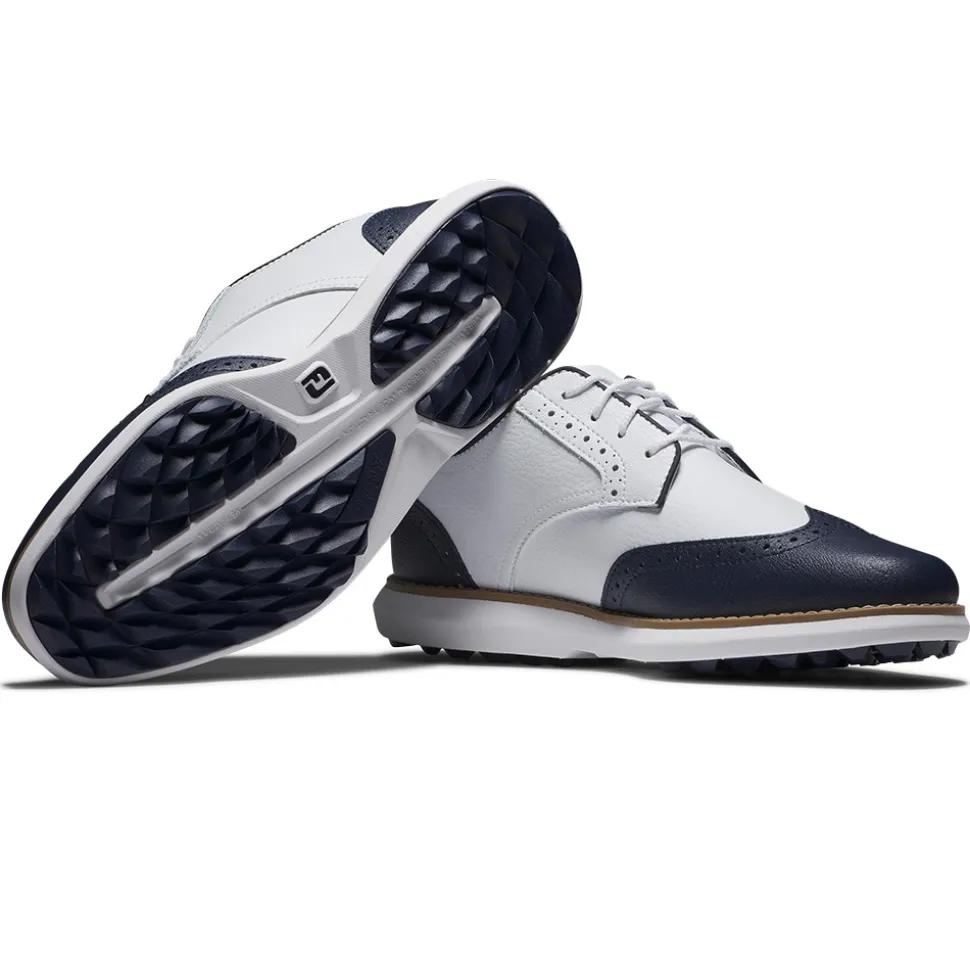 Traditions Spikeless Golfsko Dame Hvit