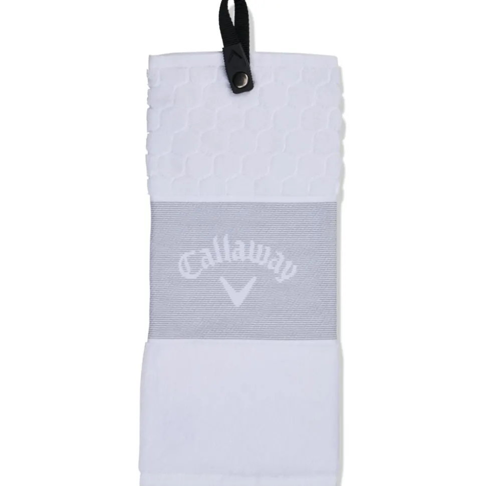 Tri-Fold Håndkle Hvit