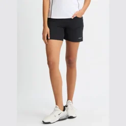 Twill Stretch Pull on Shorts Dame Svart
