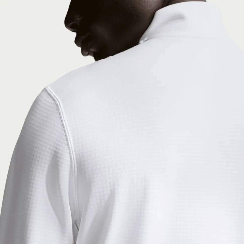 Velocity Therma-FIT 1/2 Zip Genser Herre Hvit