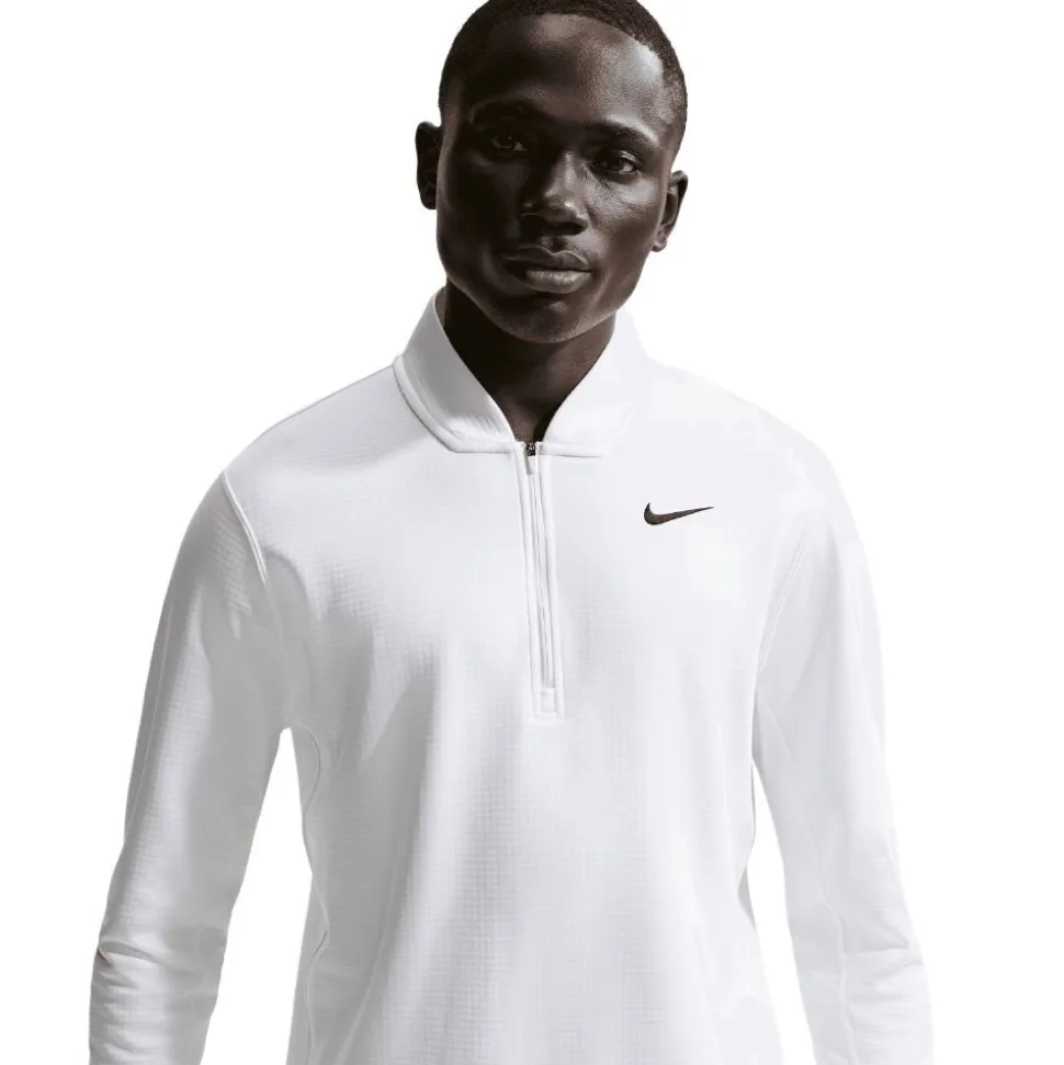 Velocity Therma-FIT 1/2 Zip Genser Herre Hvit