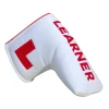 Øvelseskjøring Blade Putter Headcover Hvit